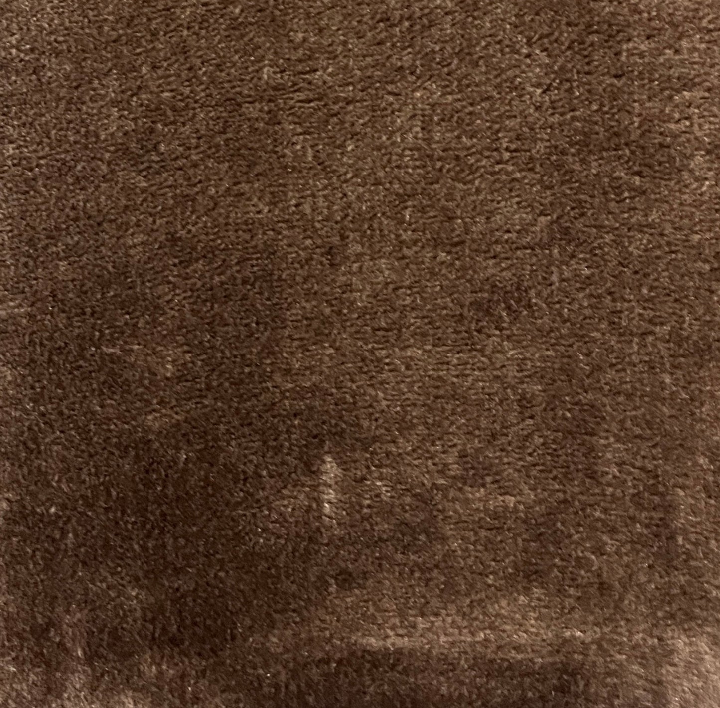 coffee colour luxe fleece blanket or throw swatch