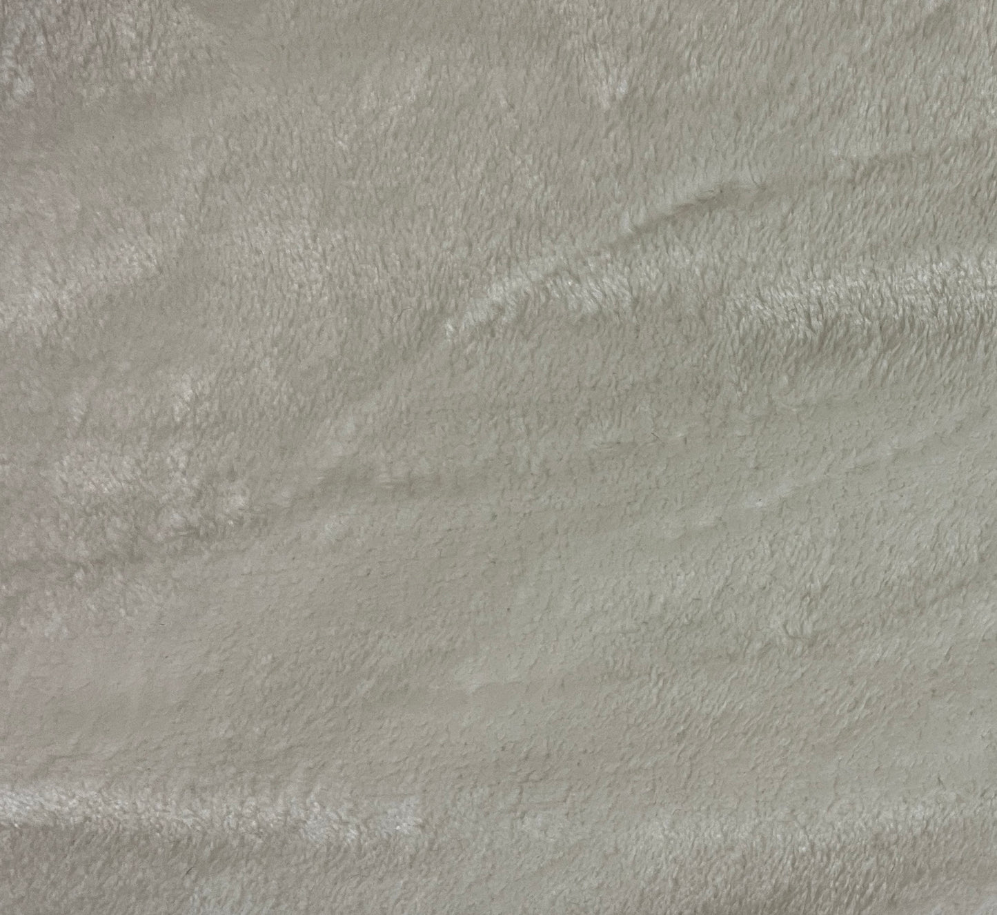 white colour luxe fleece blanket or throw swatch