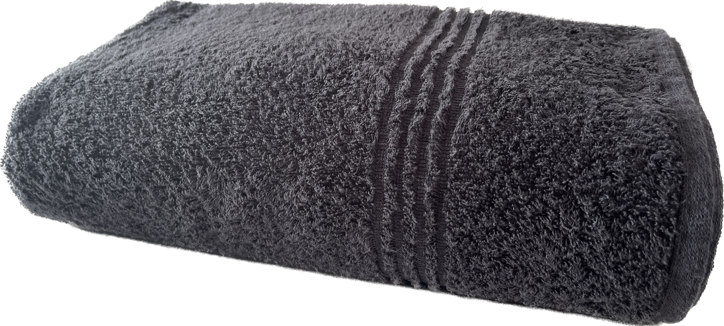 bath towel charcoal