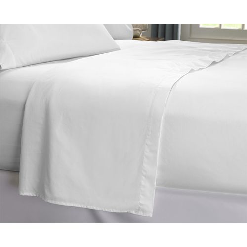 white flat sheet 600TC cotton